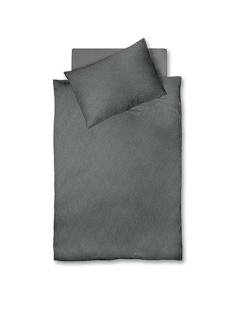 FLEURESSE | Biancheria da letto in raso 70x90cm/140x220cm MODERN LIFE B Stone | Grigio