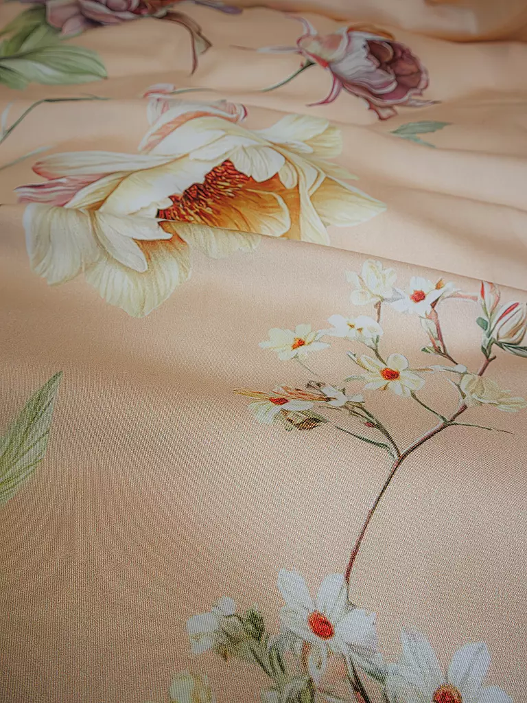 FLEURESSE | Biancheria da letto in raso BED ART 70x90cm/140x200cm Pesca |