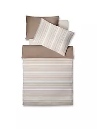 FLEURESSE | Biancheria da letto in raso MODERN LIFE 70x90cm/140x200cm Cammello | Marrone chiaro