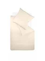 FLEURESSE | Biancheria da letto in raso Royal Uni 140x220cm Antracite | Crema