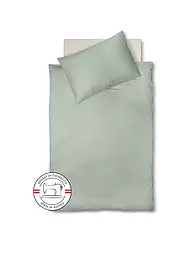 FLEURESSE | Biancheria da letto in raso Royal Uni 140x220cm Antracite | Oliva