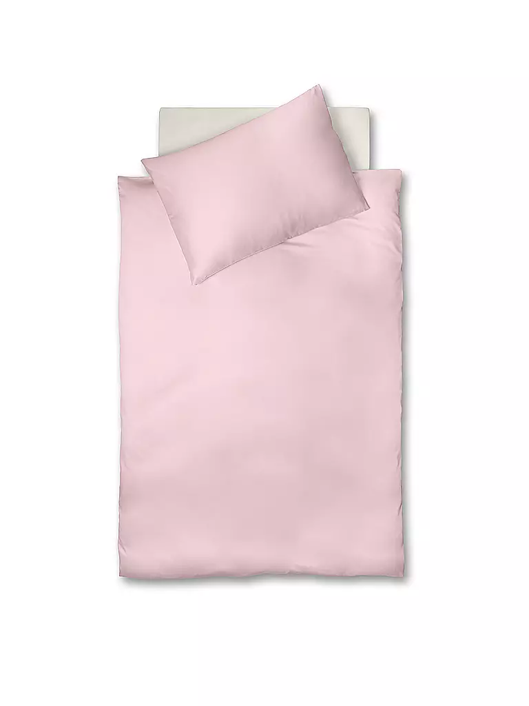 FLEURESSE | Biancheria da letto in raso ROYAL UNI 70x90cm / 140x200cm Rosa | Rosa