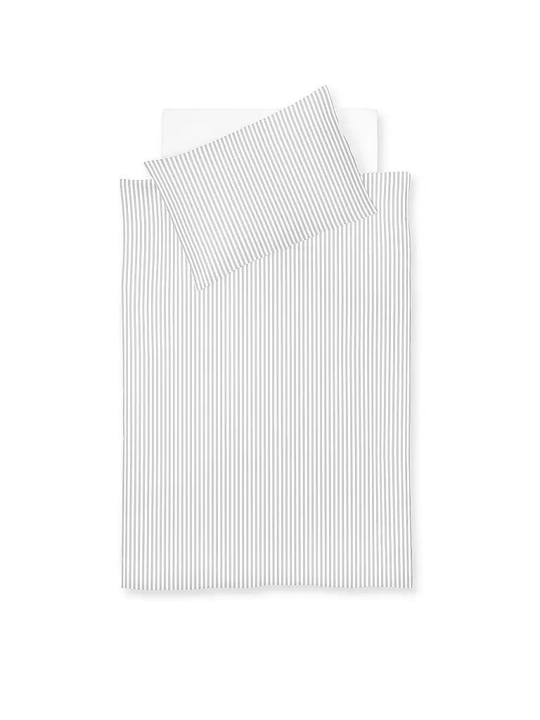 FLEURESSE | Biancheria da letto in seersucker RIO 70x90cm/140x200cm Bianco | Bianco