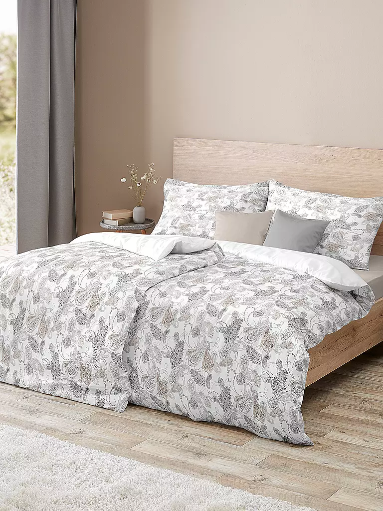 FLEURESSE | Biancheria da letto Tencel Luxury 70x90cm / 140x200cm Cammello | Beige