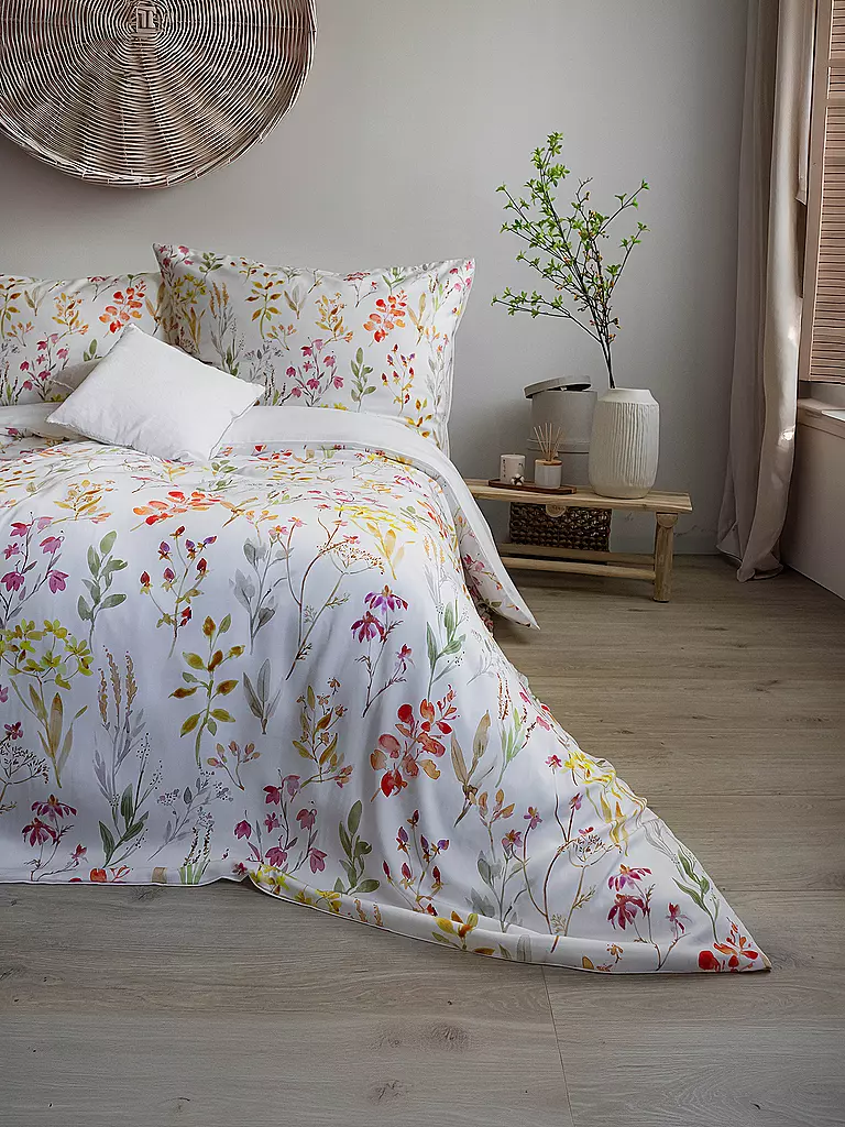 FLEURESSE | Biancheria da letto Tencel LUXURY 70x90cm / 140x200cm Malva | Bianco