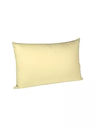 FLEURESSE | Federa per cuscino in raso Royal Uni, set da 2, 40x40 cm, bianco | Giallo
