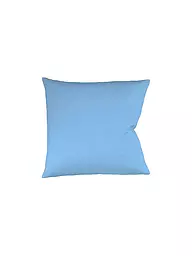 FLEURESSE | Federa per cuscino in raso Royal Uni, set da 2, 40x40 cm, corallo | Blu chiaro