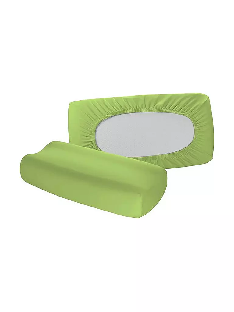 FLEURESSE | Federa per cuscino in jersey "Vital Comfort" 40x60cm (Verde mela) | Verde