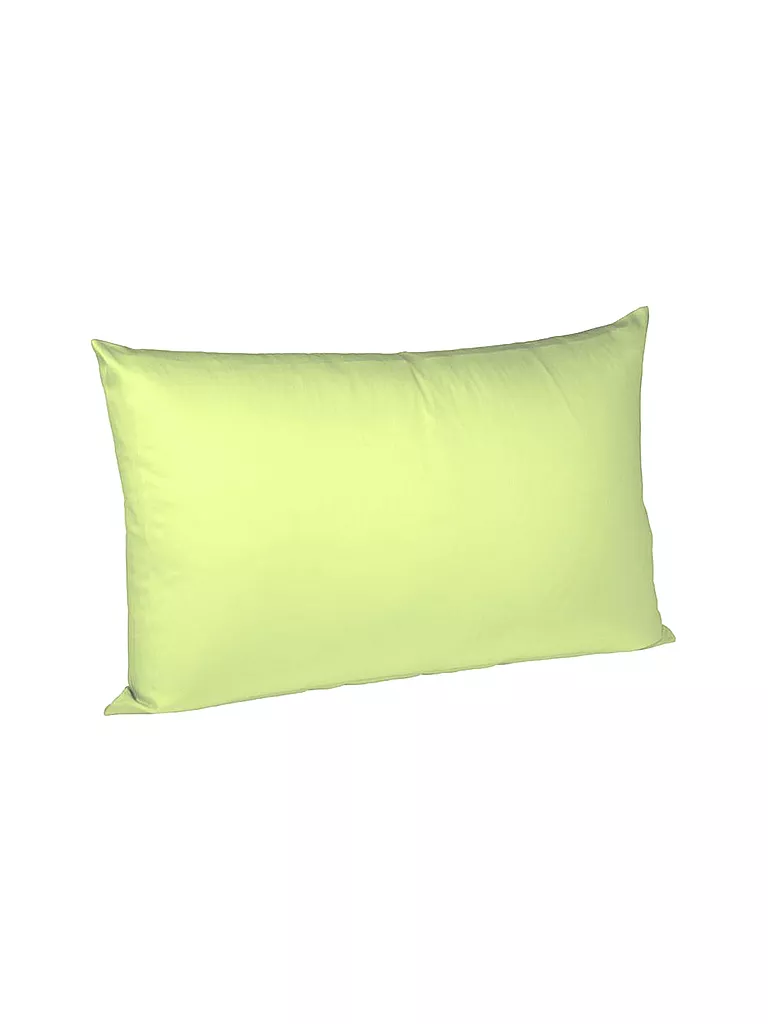 FLEURESSE | Federa per cuscino in raso "Royal Uni" confezione da 2 70x90 cm (Verde chiaro) | Verde chiaro
