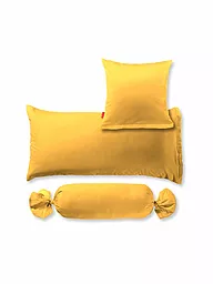 FLEURESSE | Federa per cuscino in raso Royal Uni, set da 2, 40x40 cm, corallo | Giallo