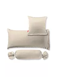 FLEURESSE | Federa per cuscino in raso Royal Uni, set da 2, 40x40 cm, bianco | Beige