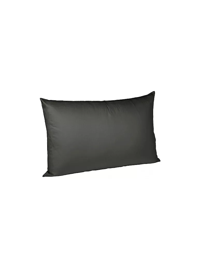 FLEURESSE | Federa per cuscino in raso Royal Uni 2x 40x60cm antracite | Grigio