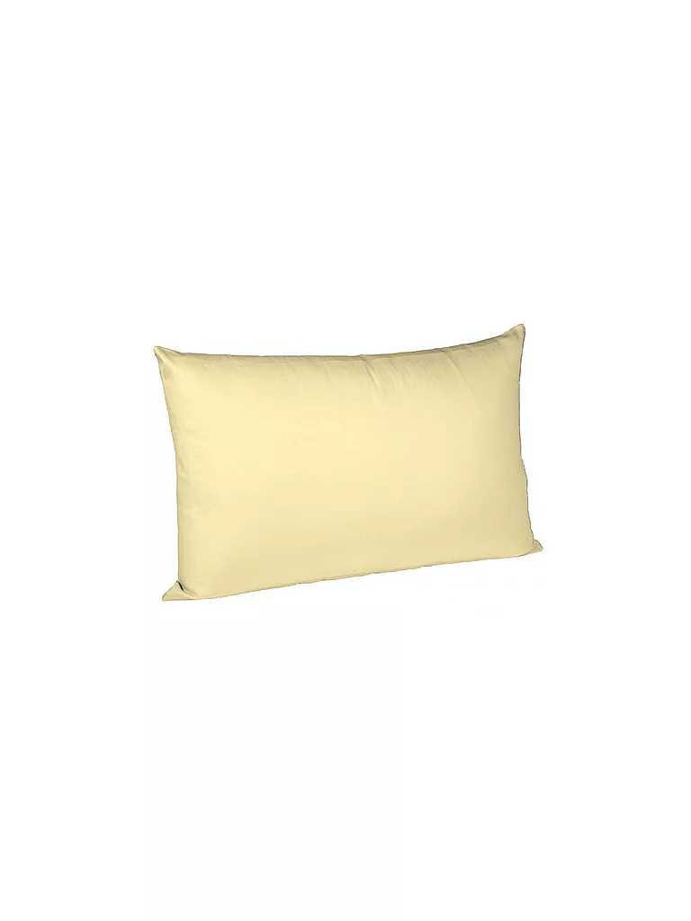 FLEURESSE | Federa per cuscino in raso Royal Uni 2x 40x60cm Vaniglia | Giallo