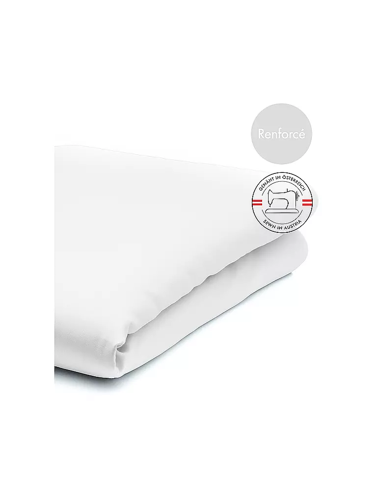 FLEURESSE | Leintuch MONIKA 160x250cm Bianco | Bianco