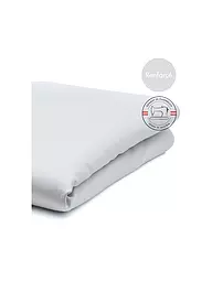FLEURESSE | Leintuch MONIKA 160x250cm Bianco | Grigio chiaro