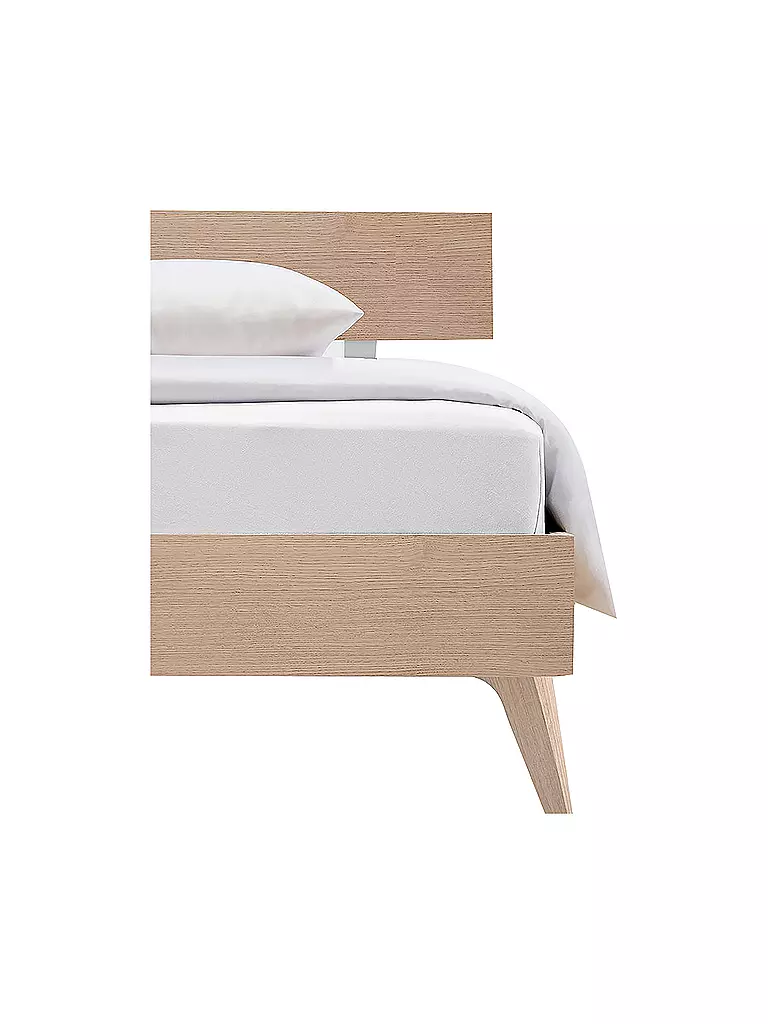 FLEURESSE | Lenzuolo con angoli in jersey S-Jersey 130x200cm Bianco | Bianco