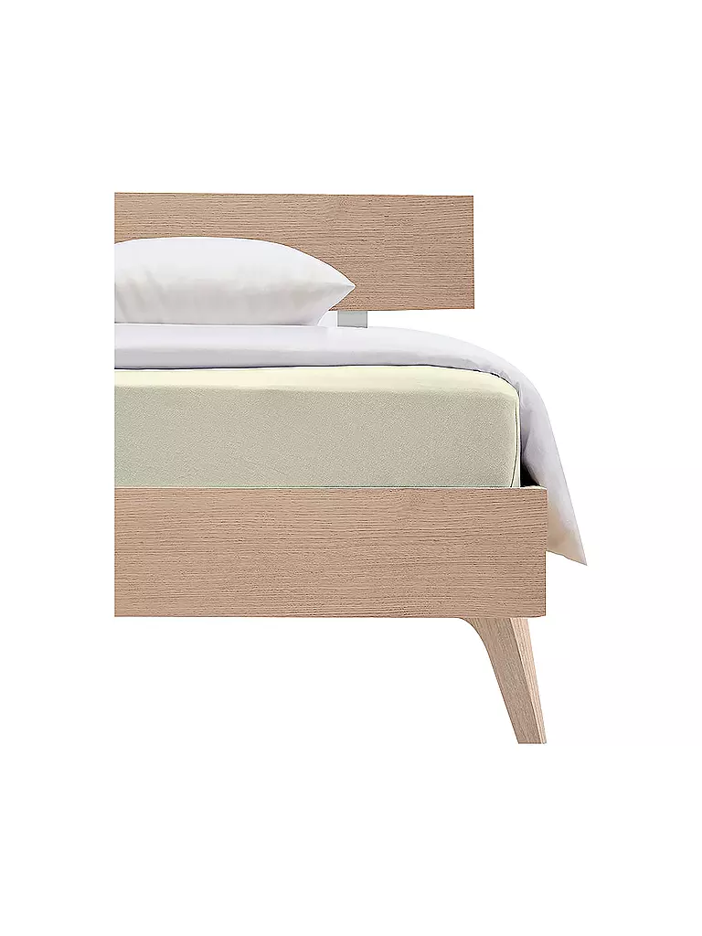 FLEURESSE | Lenzuolo con angoli in jersey S-Jersey 130x200cm Crema | Beige
