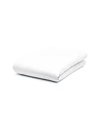 FLEURESSE | Lenzuolo con angoli in raso Royal Uni 180x200cm Argento | Bianco