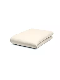 FLEURESSE | Lenzuolo con angoli in raso Royal Uni 180x200cm Argento | Crema