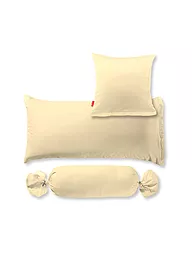 FLEURESSE | Satin Nackenrollenbezug Royal Uni 15x40cm Blau | Giallo