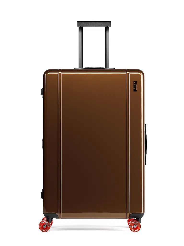 FLOYD | Trolley FLOYD TRUNK 78cm Bronco Brown | Marrone