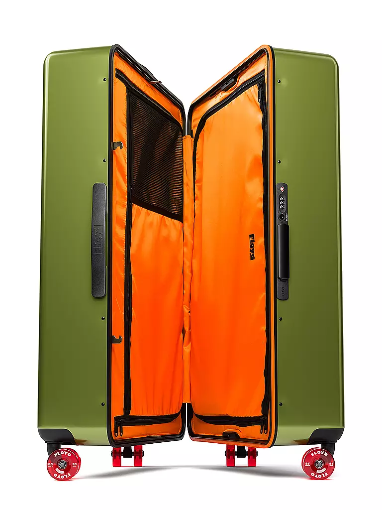 FLOYD | Trolley rigido FLOYD TRUNK 78cm Vegas Green | Oliva