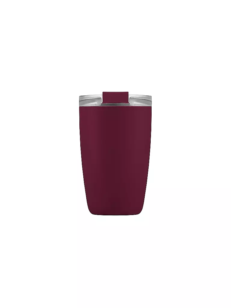 FLSK | Bicchiere termico - Tazza termica CUP Coffee to go 0,35 l Winterberry | Rosso scuro