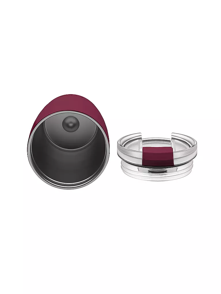FLSK | Bicchiere termico - Tazza termica CUP Coffee to go 0,35 l Winterberry | Rosso scuro