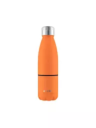FLSK | Borraccia termica - Borraccia con tazza 0,7 l Verde Ridge | Arancione