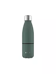 FLSK | Borraccia termica - Borraccia con tazza 0,7 l Verde Ridge | Verde scuro