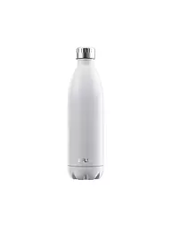 FLSK | Borraccia termica - Thermos 1l Nera | Bianco