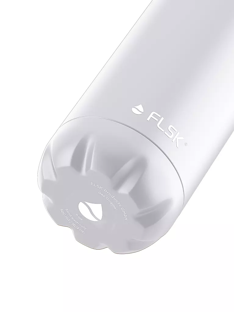FLSK | Borraccia termica - Thermos 0,5l Acciaio inossidabile Bianco | 