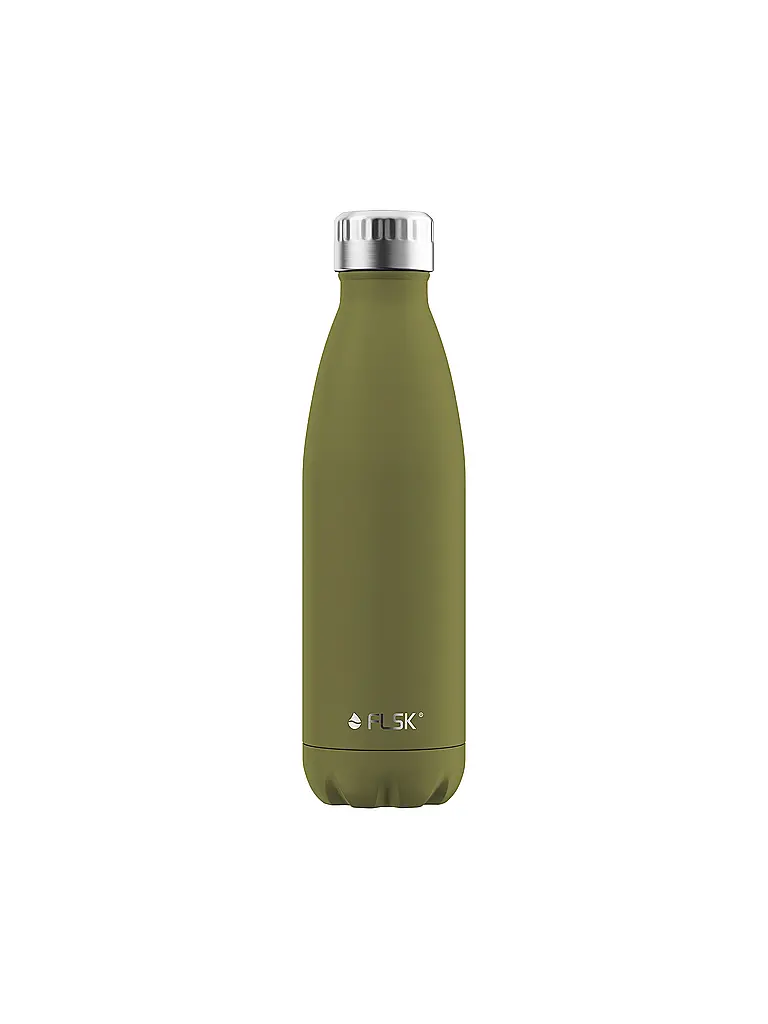 FLSK | Borraccia termica - Thermos 0,5l Acciaio Inox Oliva | Oliva