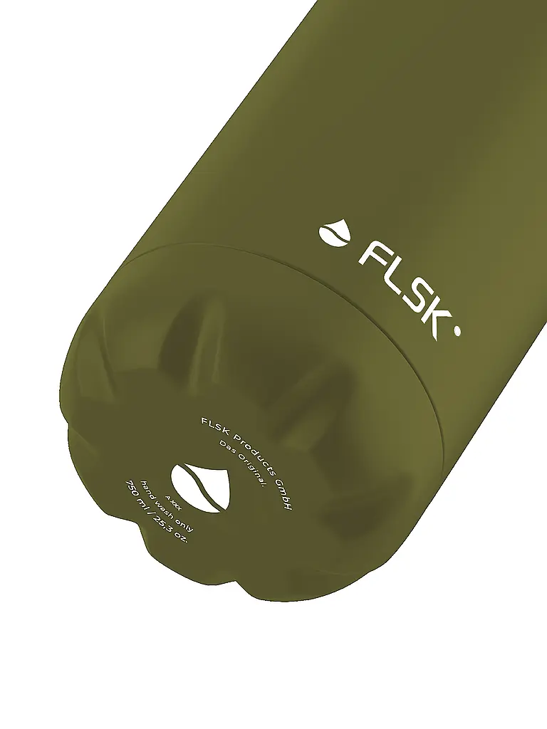 FLSK | Borraccia termica - Thermos 0,75l Oliva | Oliva