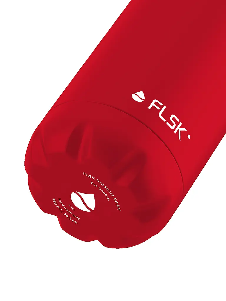 FLSK | Borraccia termica - Thermos 0,75l Rosso | Rosso