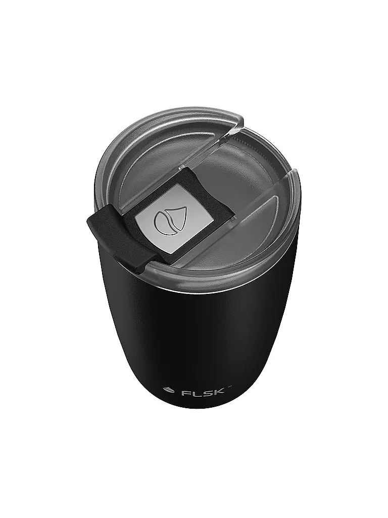 FLSK | Tazza termica - Tazza termica CUP per caffè da asporto 0,35 l Nera |