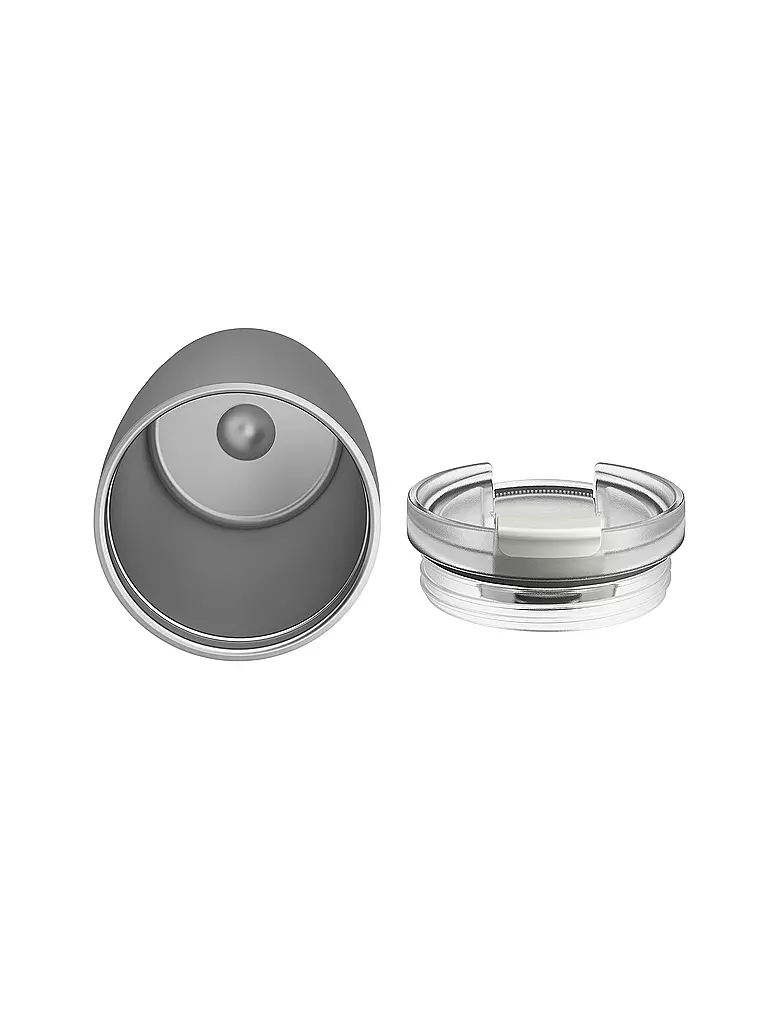 FLSK | Tazza termica - Tazza thermos CUP per caffè da asporto 0,35l Acciaio inossidabile | Argento