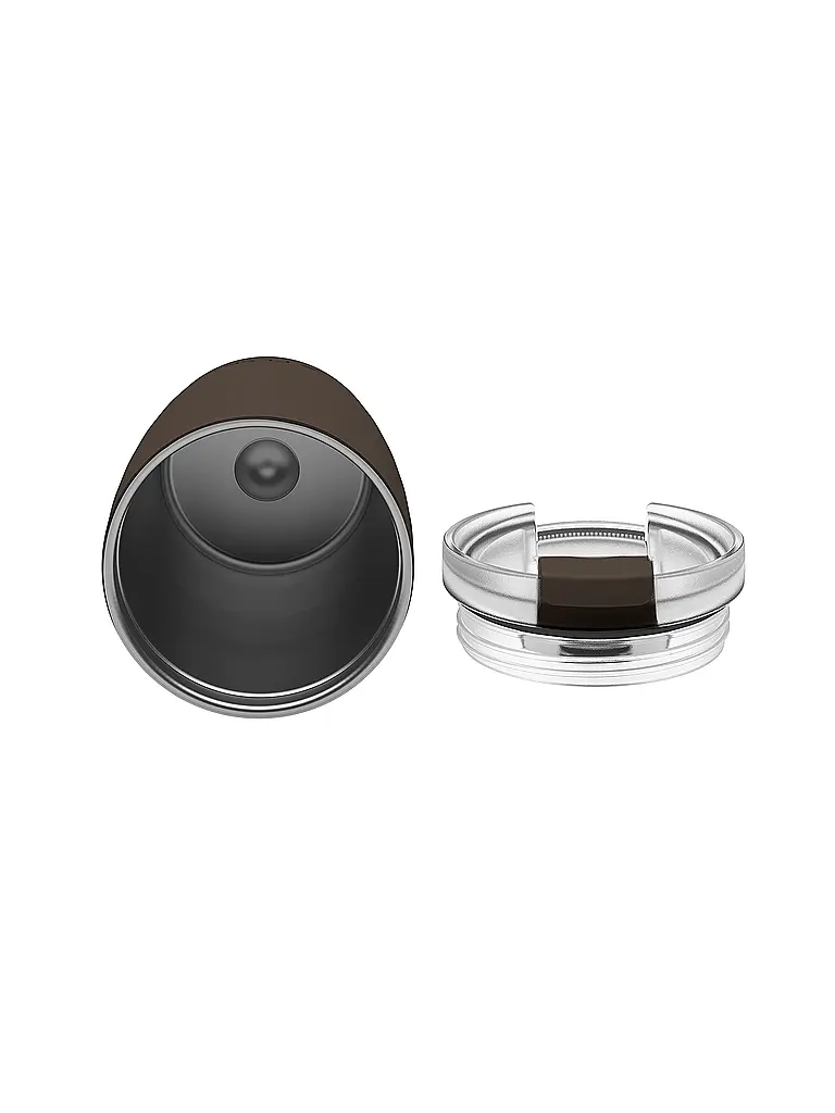 FLSK | Tazza termica - Tazza thermos CUP Tazza da caffè da asporto 0,35 l Acciaio inossidabile Cioccolato | Marrone