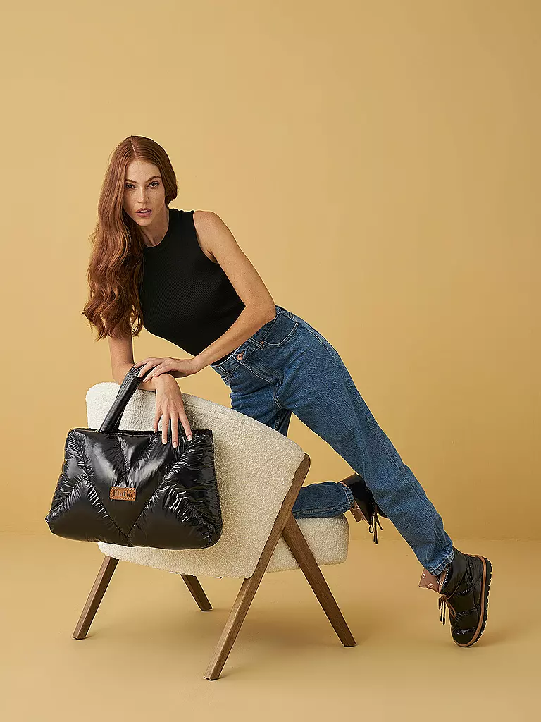 FLUFIE | Snowboots SHINY | Nero