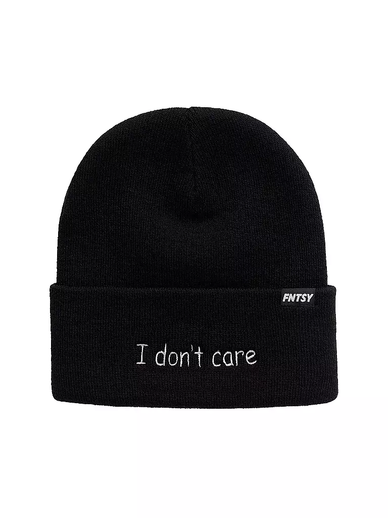 FNTSY | Mütze - Berretto I DONT CARE | Nero