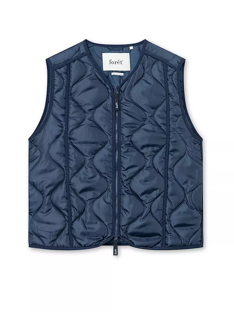 FORET | Gilet trapuntato FRESH | Blu