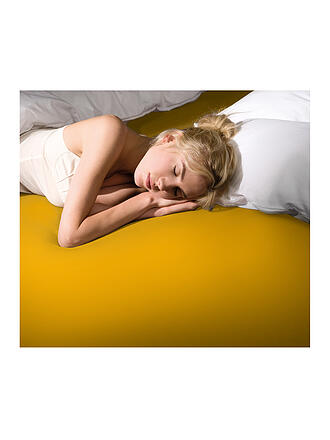 FORMESSE | Lenzuolo con angoli in jersey BELLA DONNA 140/200 cm - 160/220 cm Curry