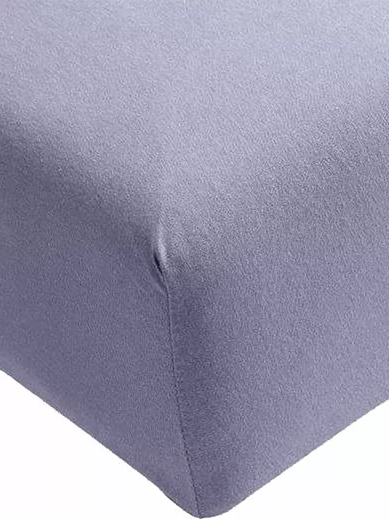 FORMESSE | Jersey-Spannleintuch "Bella Donna"  90/190 cm - 100/220cm (Jeansblau) | Blu