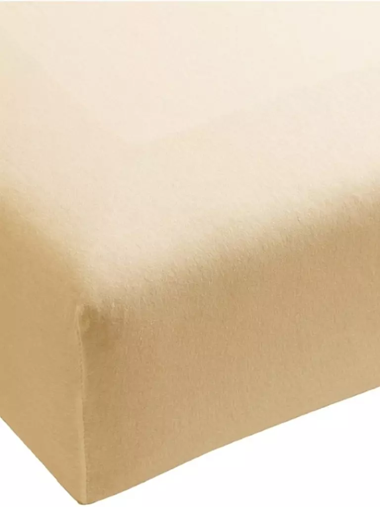 FORMESSE | Jersey-Spannleintuch "Bella Donna"  90/190 cm - 100/220cm (Natur) | Beige