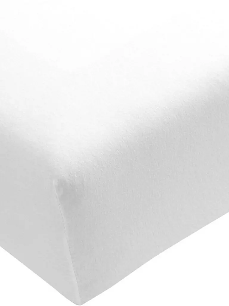 FORMESSE | Jersey-Spannleintuch "Bella Donna"  90/190 cm - 100/220cm (Weiss) | Bianco
