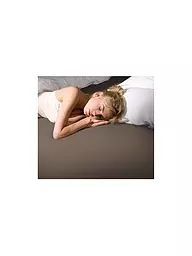 FORMESSE | Lenzuolo con angoli in jersey BELLA DONNA 120/200 cm - 130/220 cm Verde pastello | Marrone