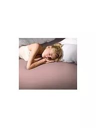 FORMESSE | Jersey-Spannleintuch "Bella Donna" 140/200 cm - 160/220 cm (Perlgrau) | Rosa