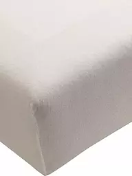 FORMESSE | Jersey-Spannleintuch "Bella Donna" 180/200 cm - 200/220 cm (Weiss) | Grigio