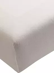 FORMESSE | Jersey-Spannleintuch "Bella Donna" 180/200 cm - 200/220 cm (Weiss) | Grigio