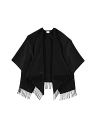 FRAAS | Poncho - Mantella RUANA | Nero